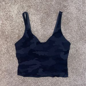 Size 6, Camo Lululemon Align Tank Top